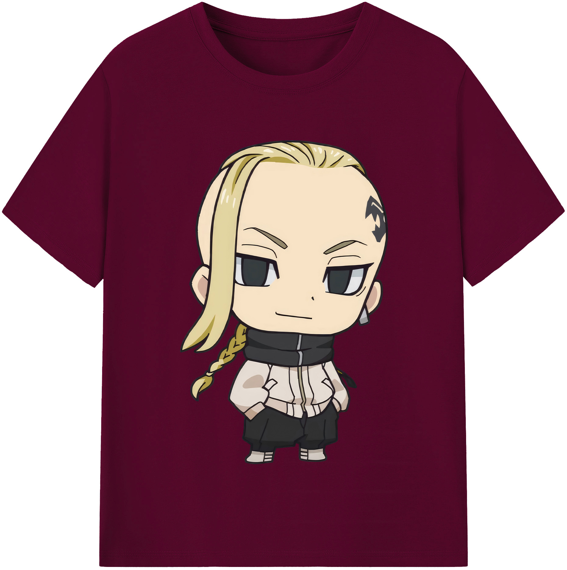 （画像用） 東京リベンジャーズ Tokyo Revengers レディースカジュアルプリントTシャツ（綿100％）